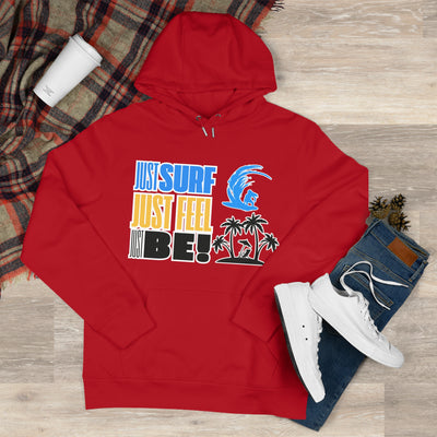 Just Surf Hooded Sweatshirt - Perfect for Beach Lovers and Surf Enthusiasts