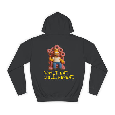 Funny Donut Lover Hoodie, Unisex College Hoodie, The Simpsons