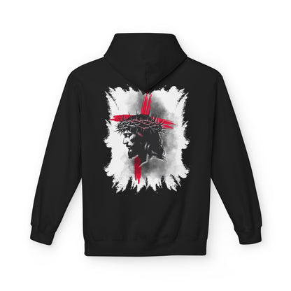 Faith-Inspired Hoodie: Blessed, Saved, Loved - Christian JESUS