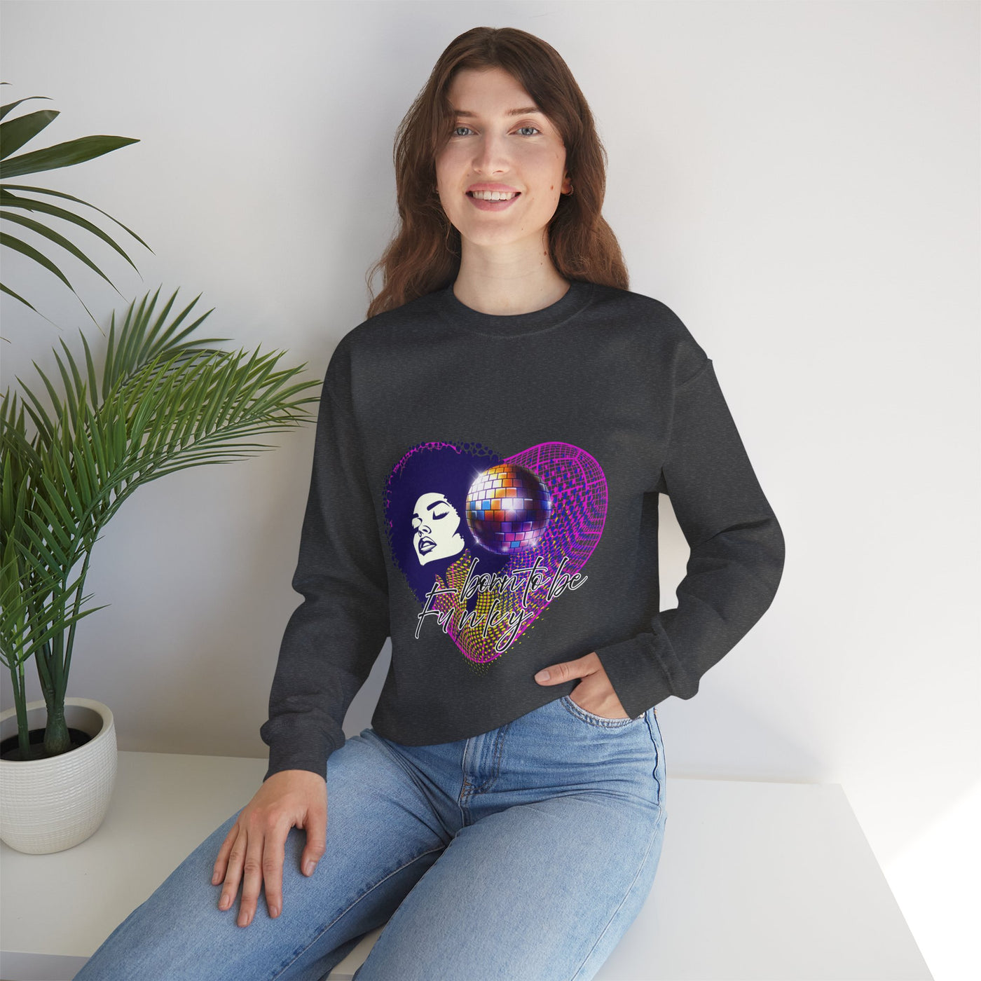 Born to be funky  Sweatshirt - Melly Silence
