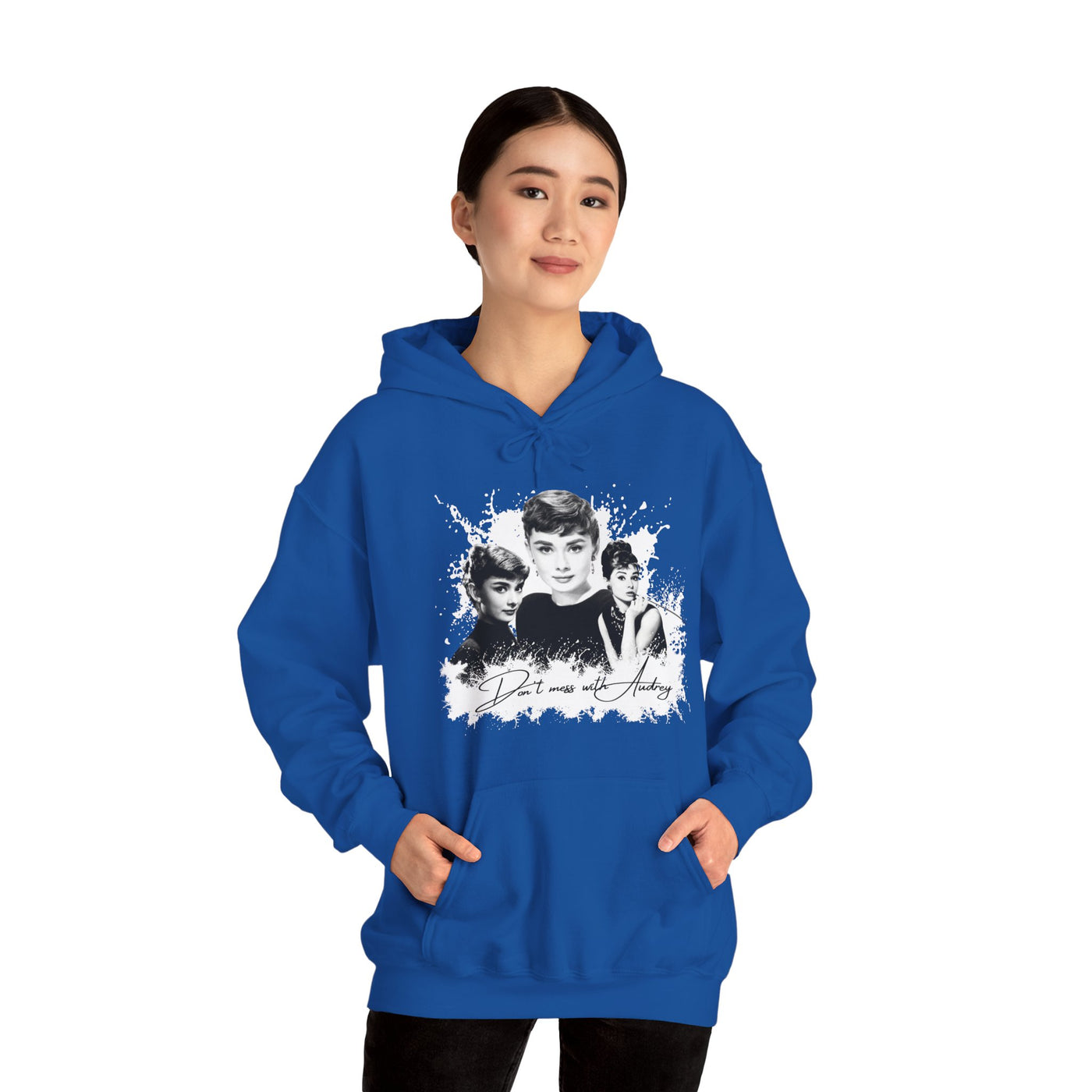 Retro Audrey Hepburn Hoodie - Classic Style