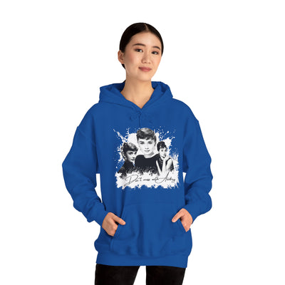 Retro Audrey Hepburn Hoodie - Classic Style