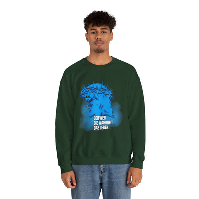 Sweatshirt Jesus "Der Weg - Die Wahrheit - Das Leben"
