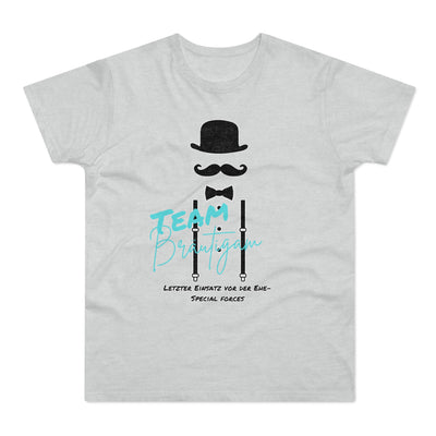 Team Bride Men's Groom "We celebrate the fairytale"