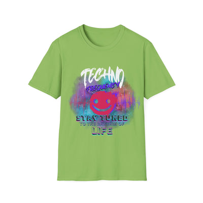 Techno Vibe Unisex T-Shirt | Stay Tuned to the Rhythum of Life