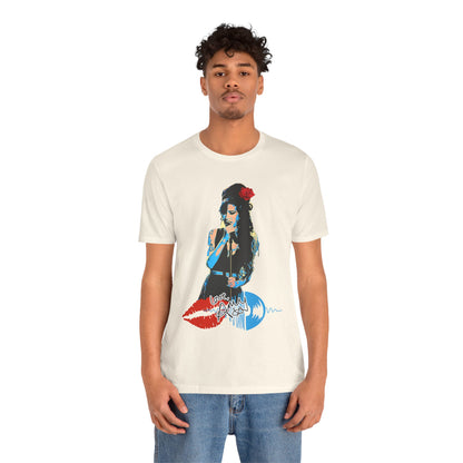 Amy Vintage-Inspired Music Lover's e T-Shirt