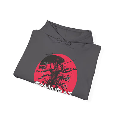 Samurai Inspired Hoodie, Cozy Streetwear,
