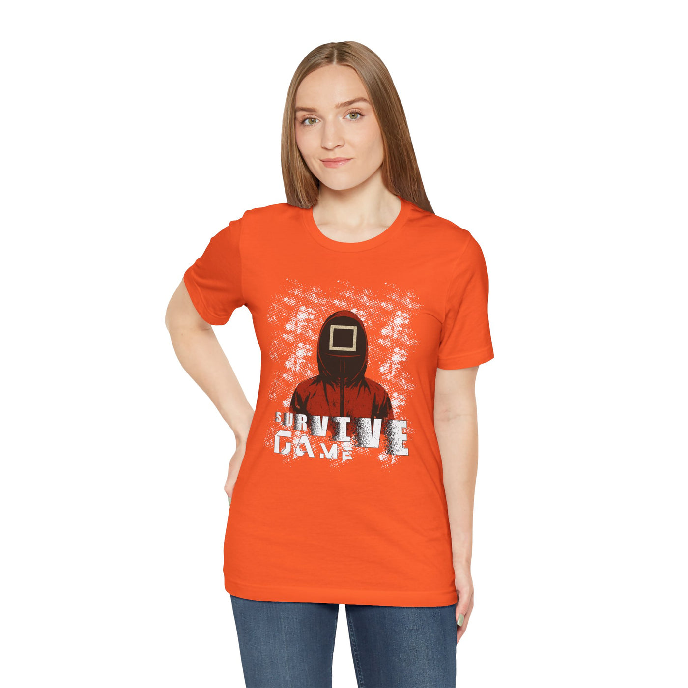 Squid Game Unisex Jersey Tee - Casual Graphic Shirt for Fans