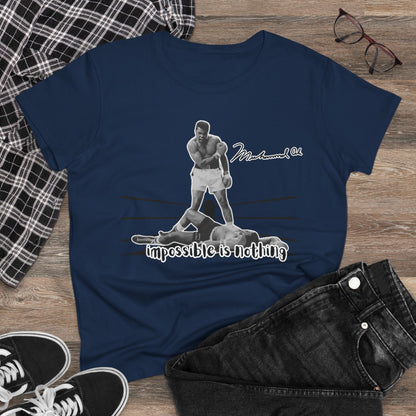Women's nothing impossible Muhammad Ali