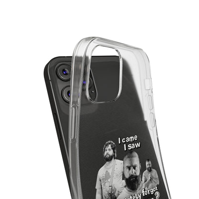 I Came, I Saw & Forgot, Alan Hangover -  Funny Phone Case  - Handyhülle -