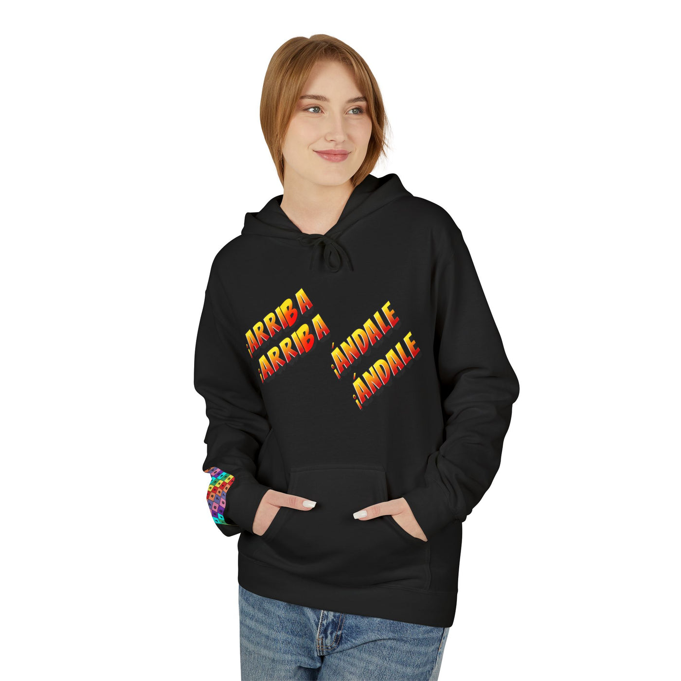 Hoodie with Arriba- Andale - Speedy Design