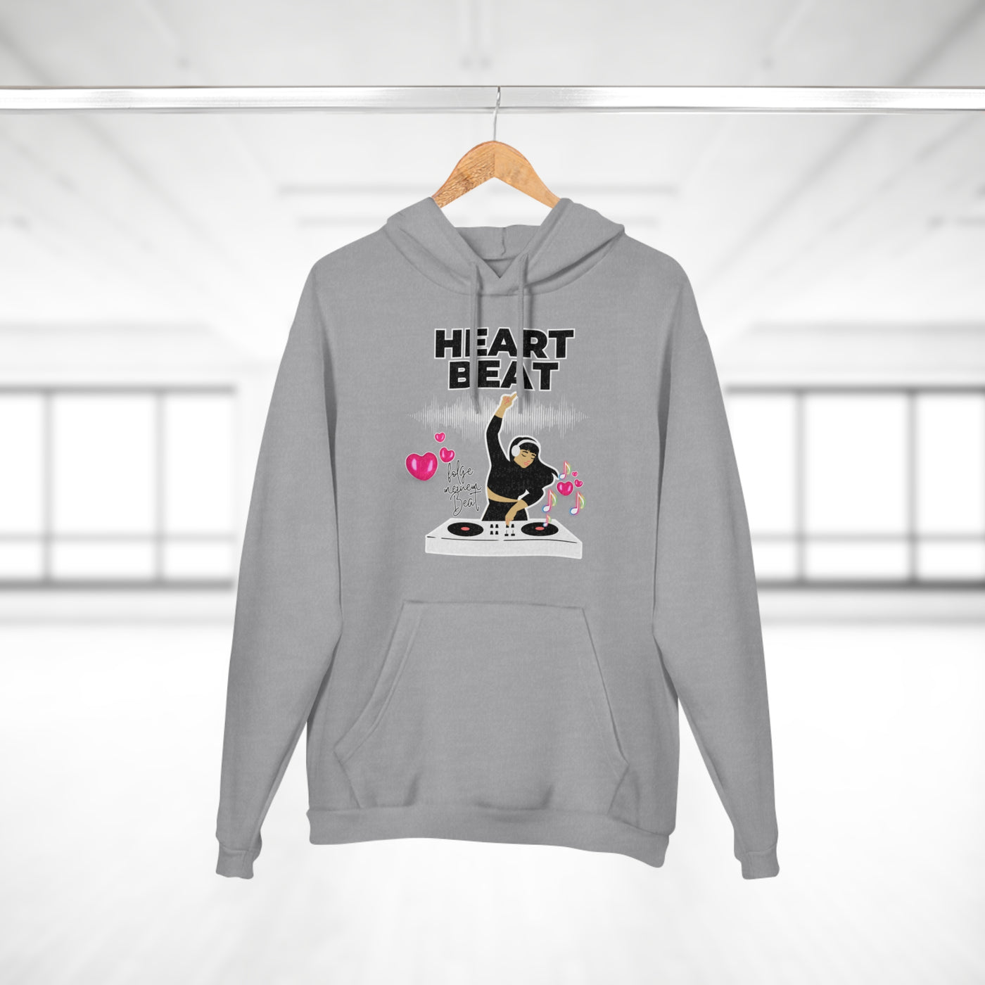 Heart Beat Pullover Hoodie