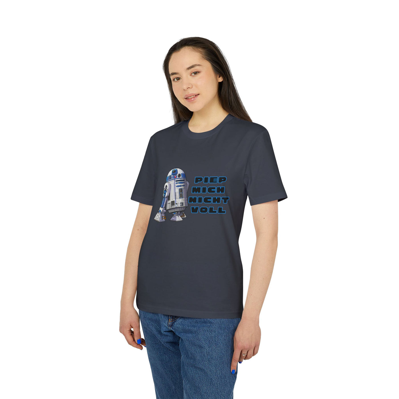 Unisex R2-D2 Graphic T-Shirt - "Piep mich nicht voll"