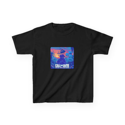 Call of Cutie Unisex Oversized Boxy Tee - Chill Vibes for Game Lovers for Teens