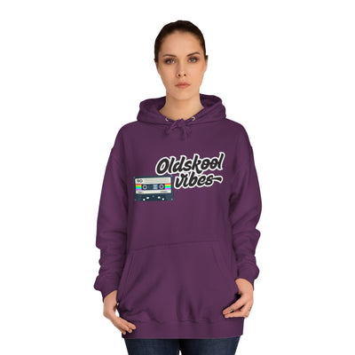 Oldskool Vibes- Hooded Sweatshirt - 'Oldskool' Graphic
