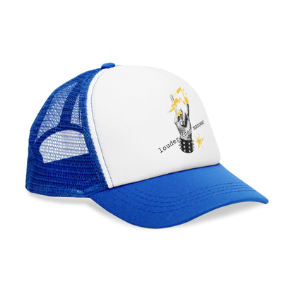 Punk Mesh Cap "louder than manowar"