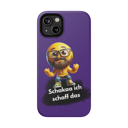 Motivational Impact-Resistant Phone Case - "Schakaa I can do it"