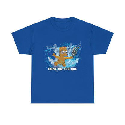 Come As You Are Unisex Shirt Bart Simpson