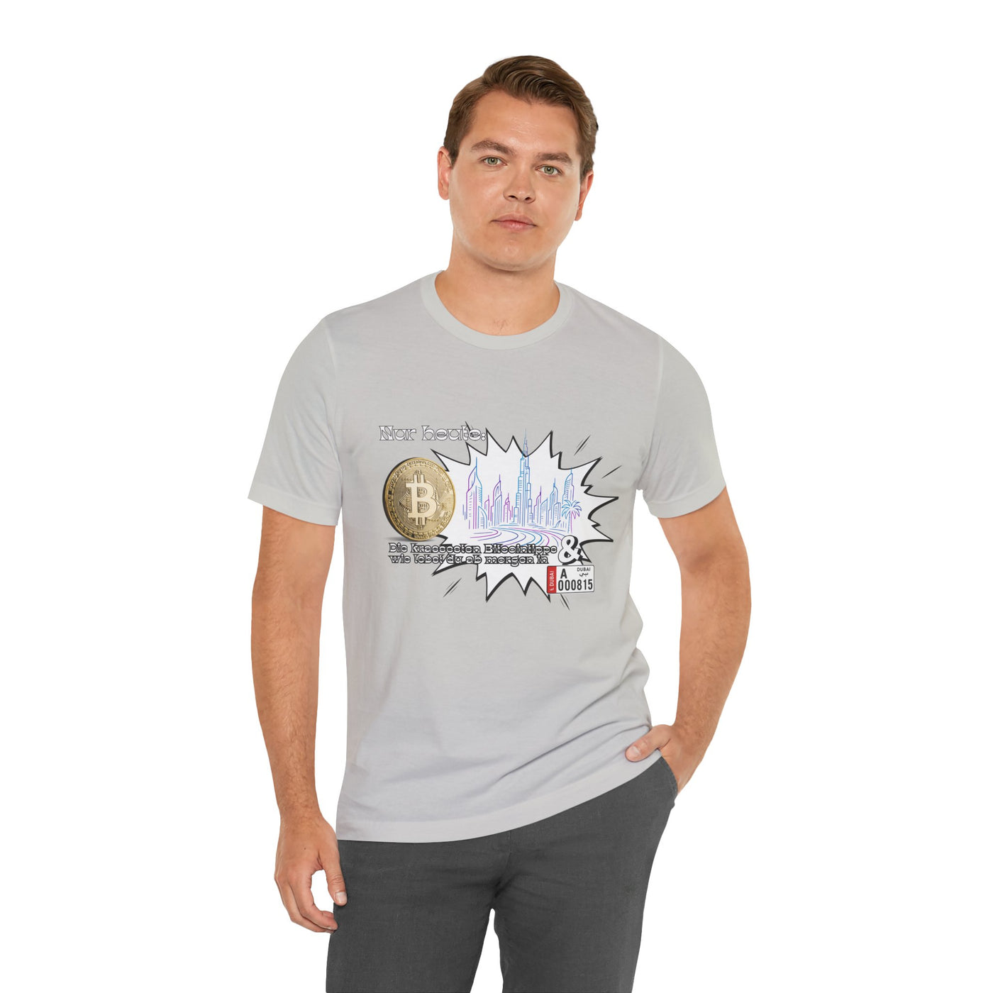 Bitcoins Dubai - Rosarote Welt - lass dich nicht verarschen T - Shirt