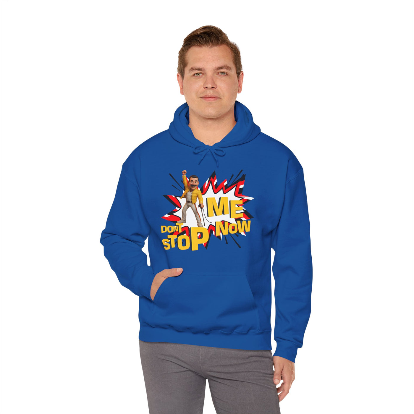 Freddie Hoodie, Unisex Sweatshirt for Music Lovers