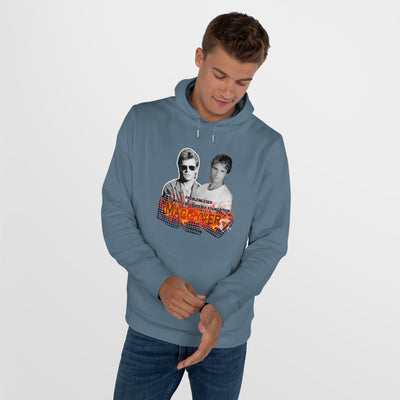 Retro MacGyver King Hooded Sweatshirt - Classic 80s Style