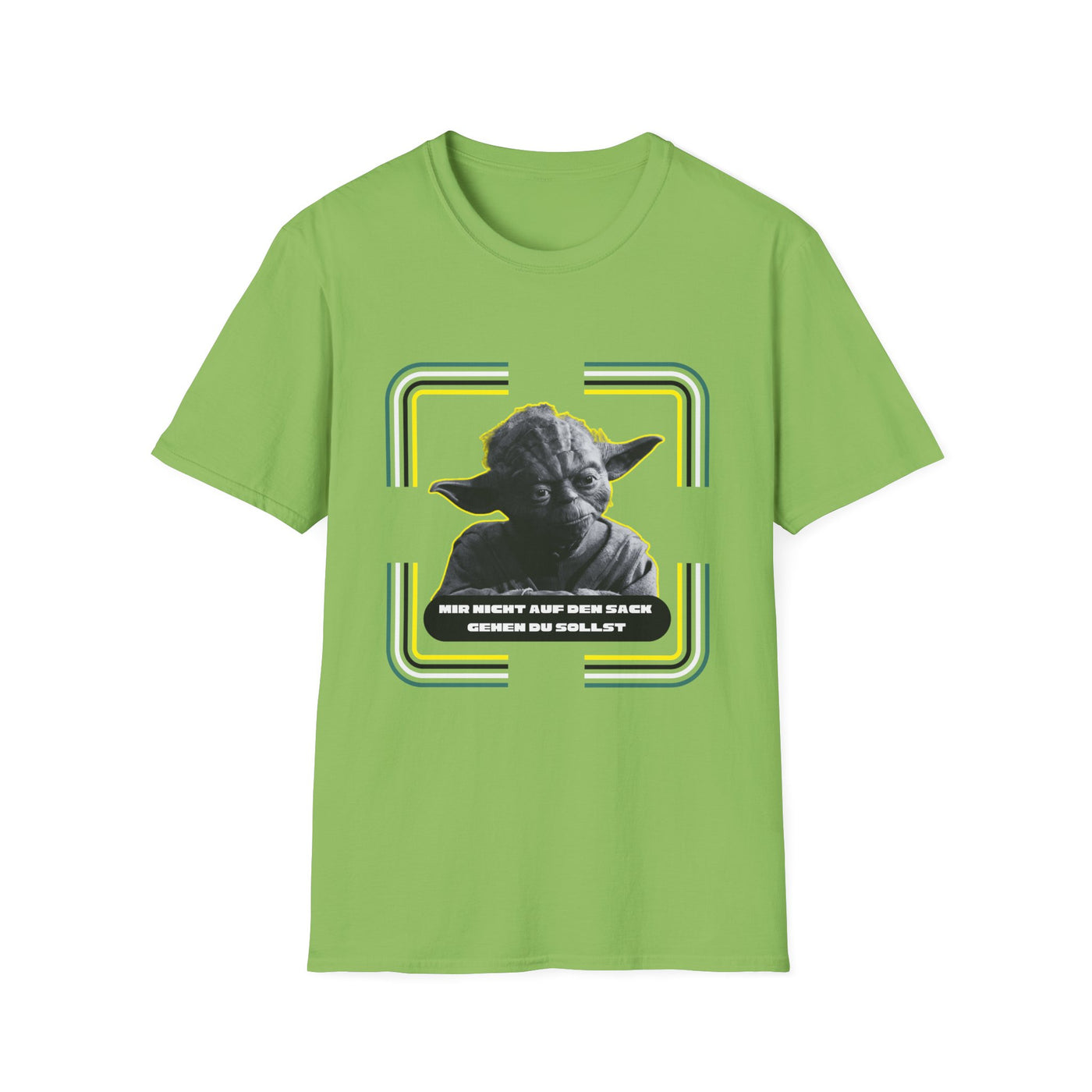 Yoda-Inspired Unisex T-Shirt - 'MIR NICHT AUF DEN... GEHEN DU SOLLST'