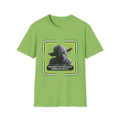 Yoda-Inspired Unisex T-Shirt - 'MIR NICHT AUF DEN... GEHEN DU SOLLST'