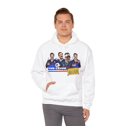 Ted Lasso "Believe" Hooded Sweatshirt - Unisex Heavy Blend™