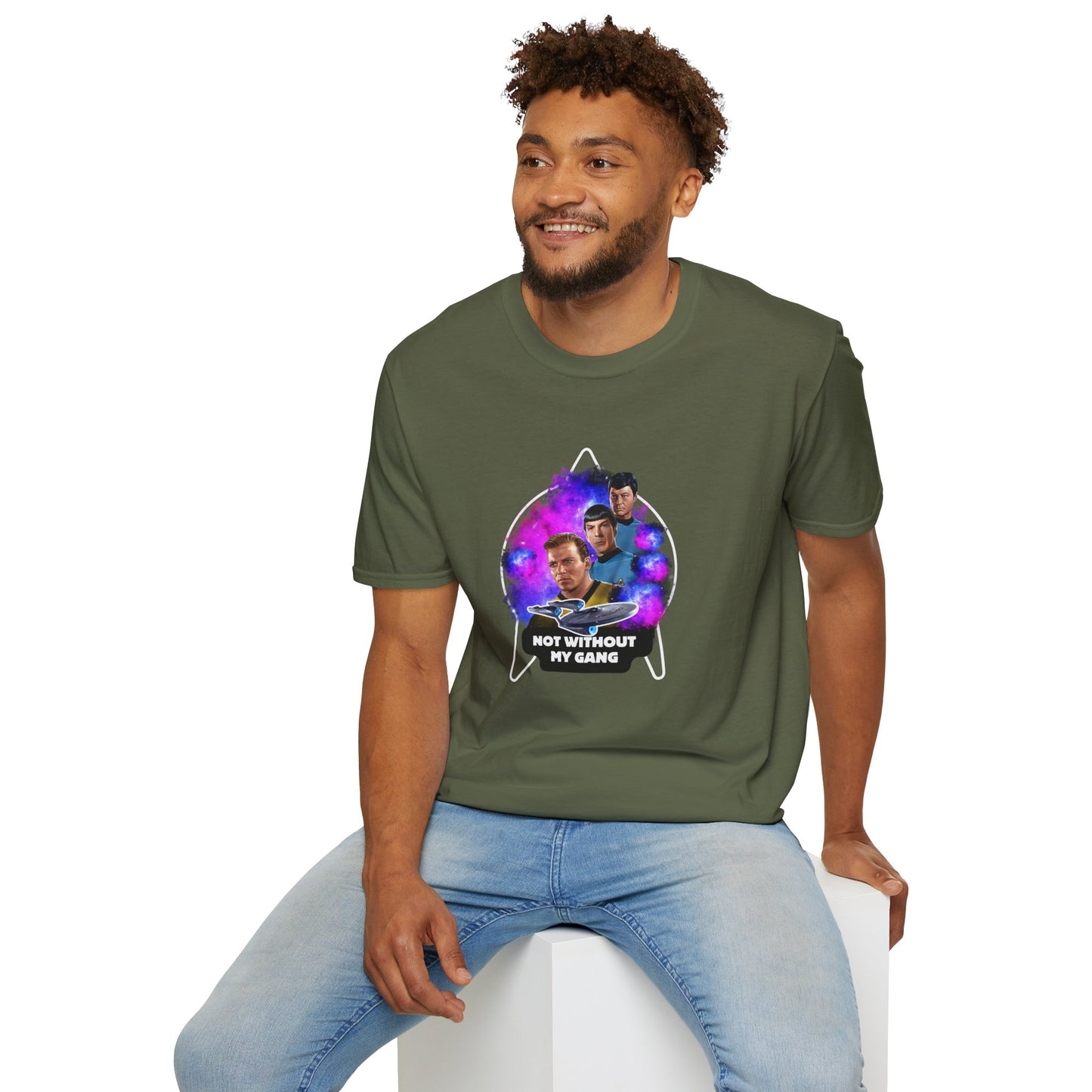 Not Without My Gang Unisex T-Shirt - Nostalgic Space Adventure Tee for Fans