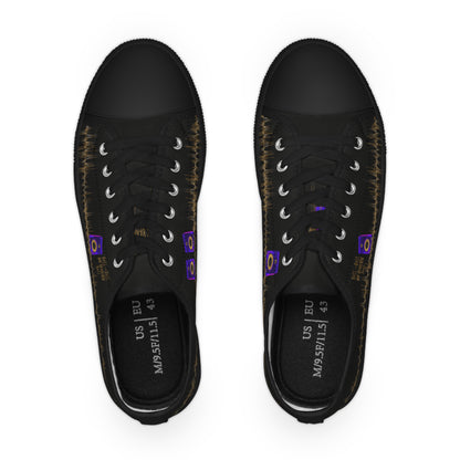 Bass Bass wir brauchen Bass- Sound Wave Men's Sneakers - Stylish