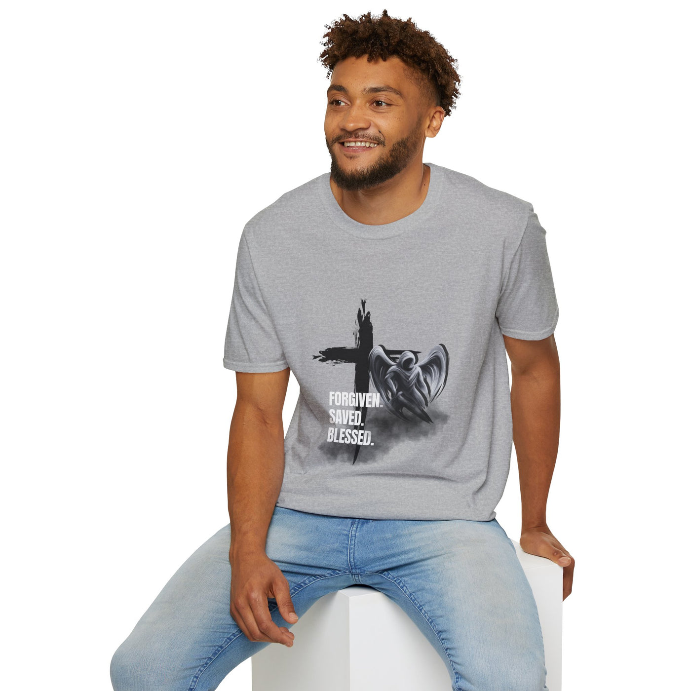 Blessed Faith Unisex Softstyle T-Shirt  Jesus