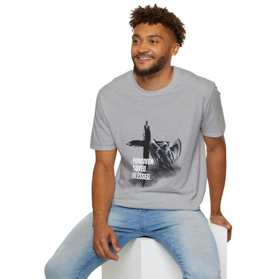 Blessed Faith Unisex Softstyle T-Shirt  Jesus