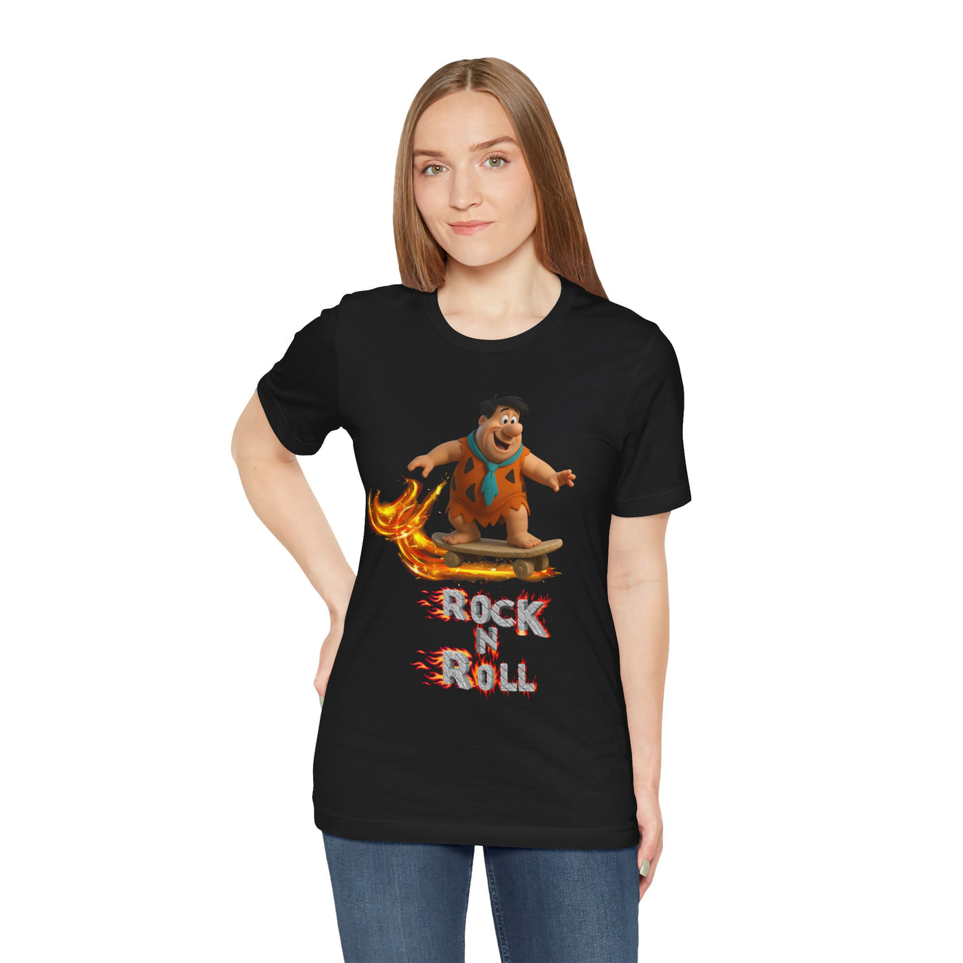 Rock 'n' Roll Graphic Unisex Familie Feuerstein - Flintstones