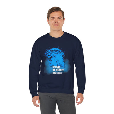 Sweatshirt Jesus "Der Weg - Die Wahrheit - Das Leben"