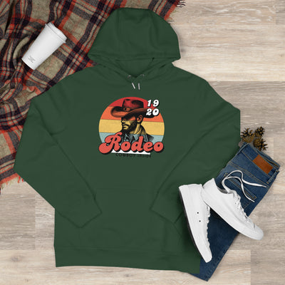 Retro Rodeo King Sweatshirt, Cowboy Hoodie, Western Apparel, Gift for Ranchers, Rodeo Fans, Cozy Hoodie for Men