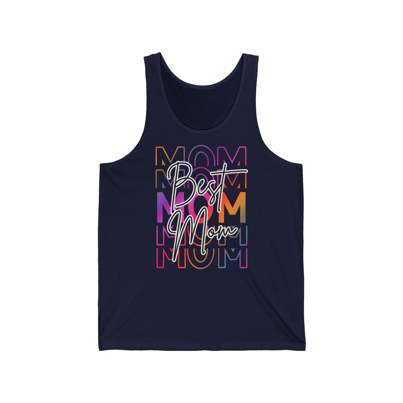Best Mom Jersey Tank