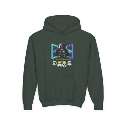 Youth Darth Vader Graphic Hoodie - Perfect for Star Wars fans