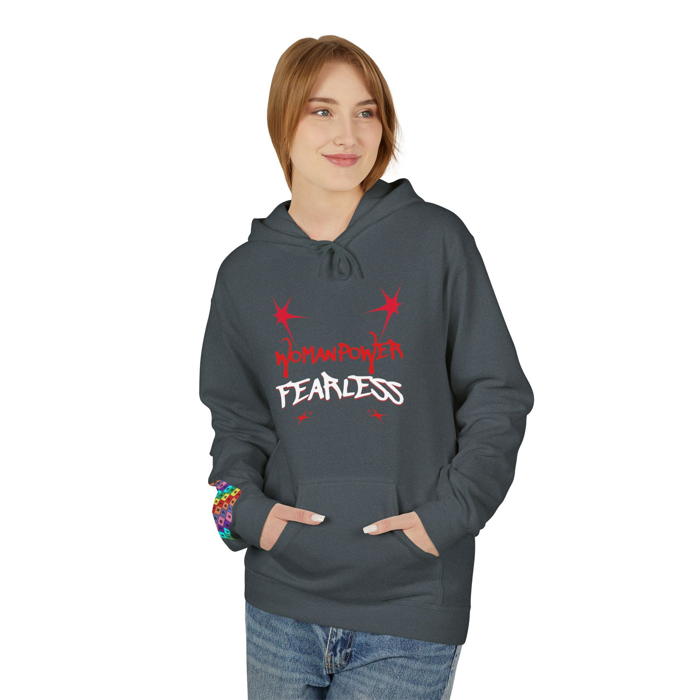 Empowering Women Fearless Fleece Hoodie