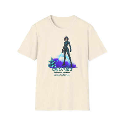 T-Shirt - Anime "Fall seven times - get up eight times"