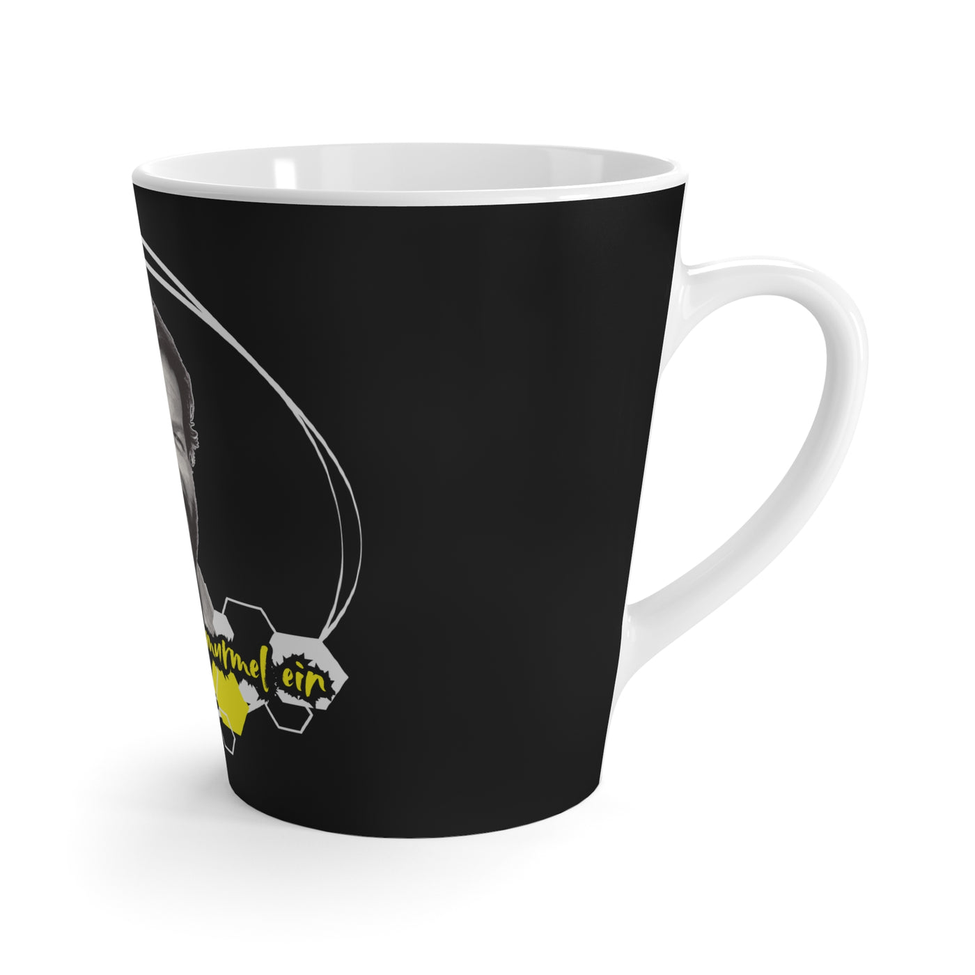 Funny Latte Mug Bud Spencer - 'Turn On Your Thinking Marble' Coffee Cup 