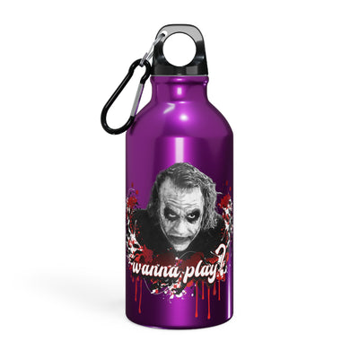 Joker -"wanna play?" Oregon Sport Bottle with Unique Art -Flasche