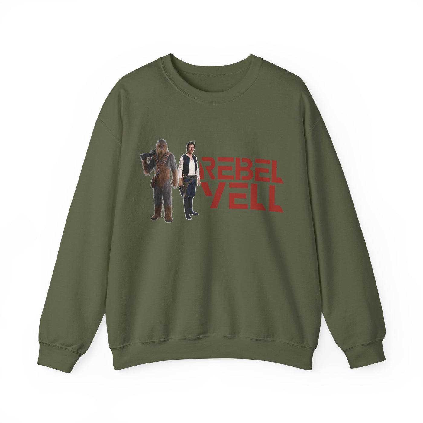 Rebel Yell Crewneck Sweatshirt – Retro Star Wars Style