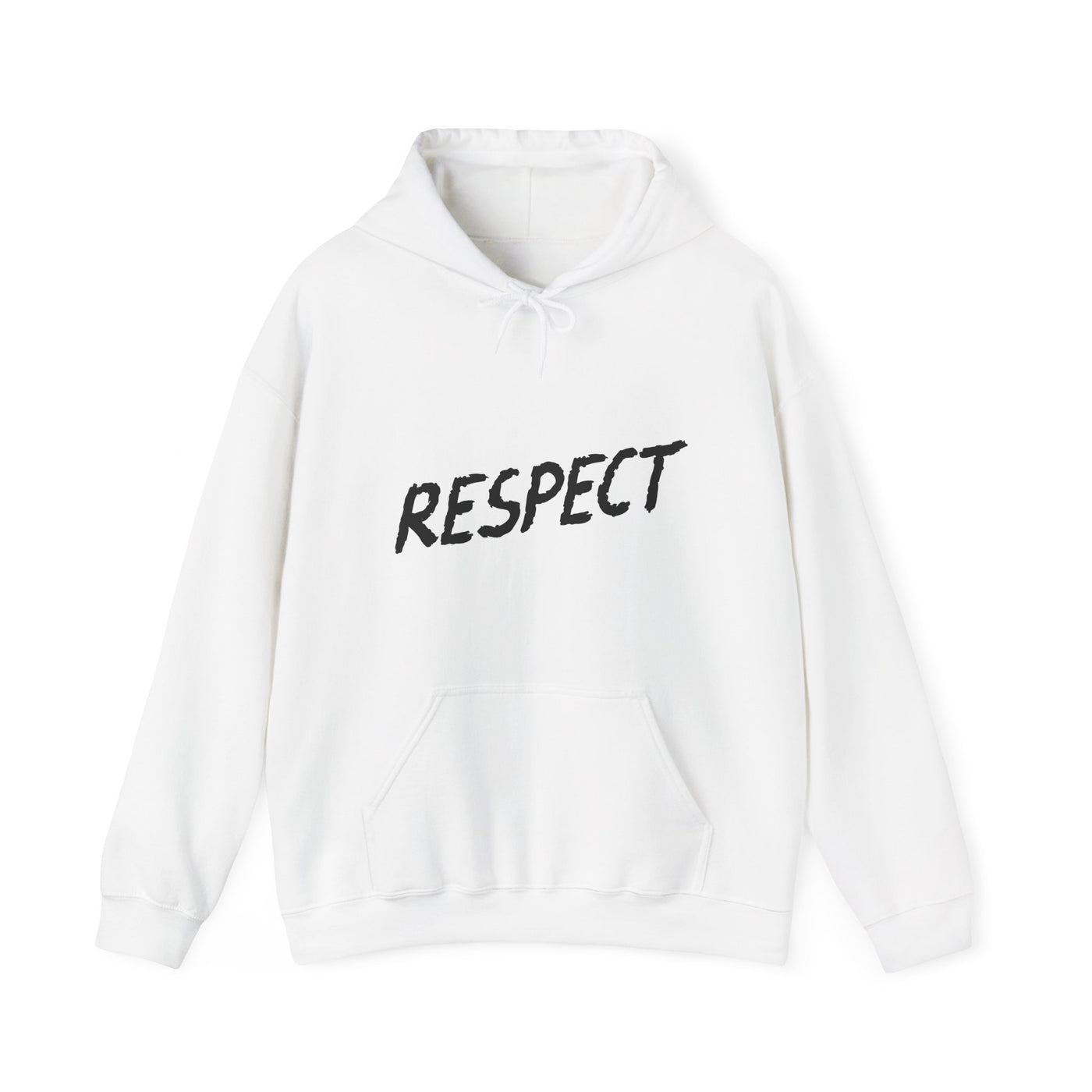 Respect Unisex Hooded Sweatshirt, Streetwear Hoodie