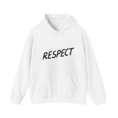 Respect Unisex Hooded Sweatshirt, Streetwear Hoodie