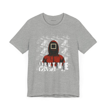 Squid Game Unisex Jersey Tee - Casual Graphic Shirt for Fans