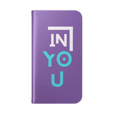 Handyhülle - inspirational Flip Case - 'Believe in You' Phone Cover