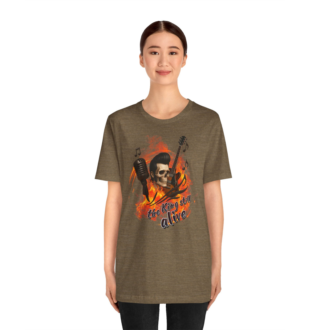 Music Vibes Unisex Jersey Tee - 'The King Still Alive' Graphic T-Shirt
