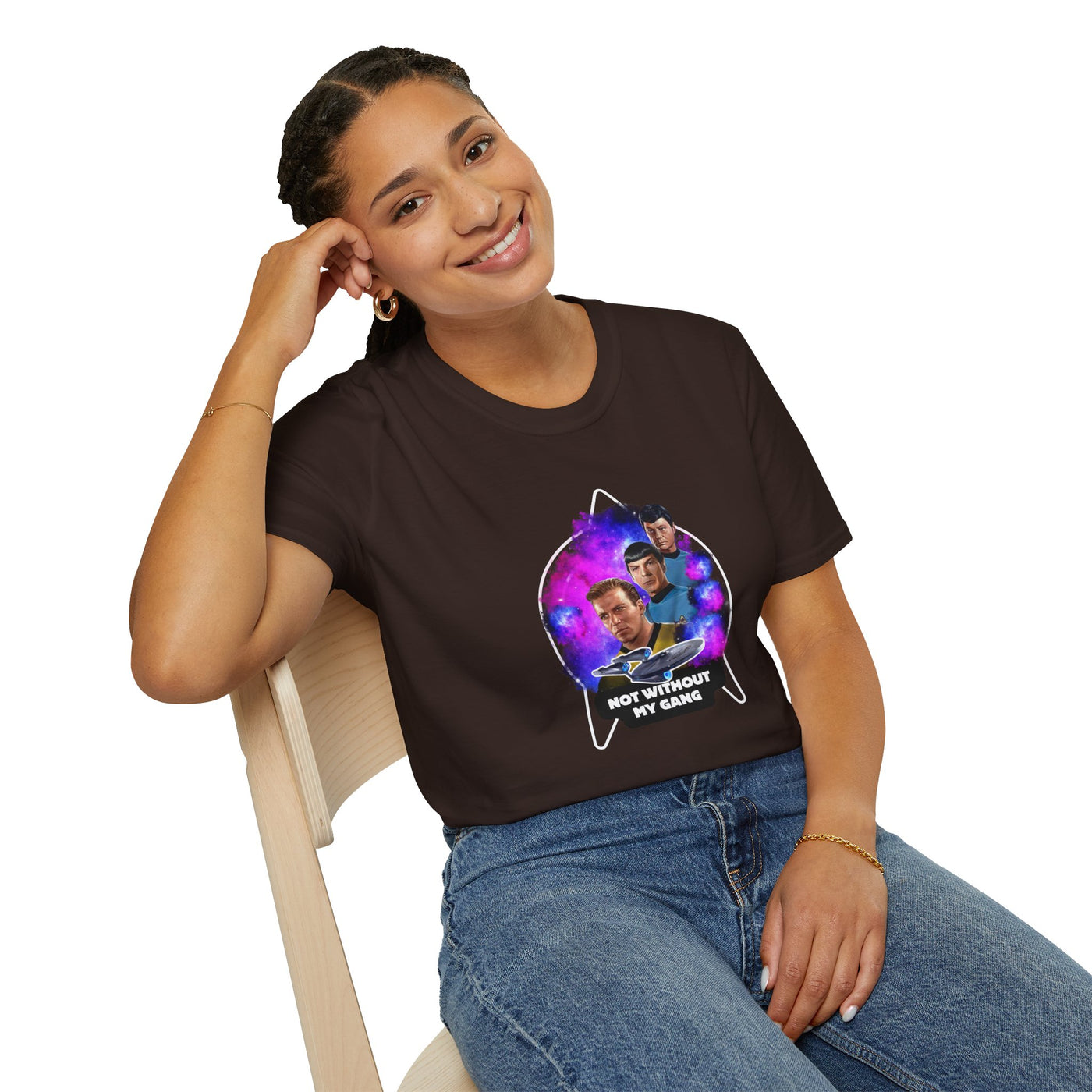Not Without My Gang Unisex T-Shirt - Nostalgic Space Adventure Tee for Fans 