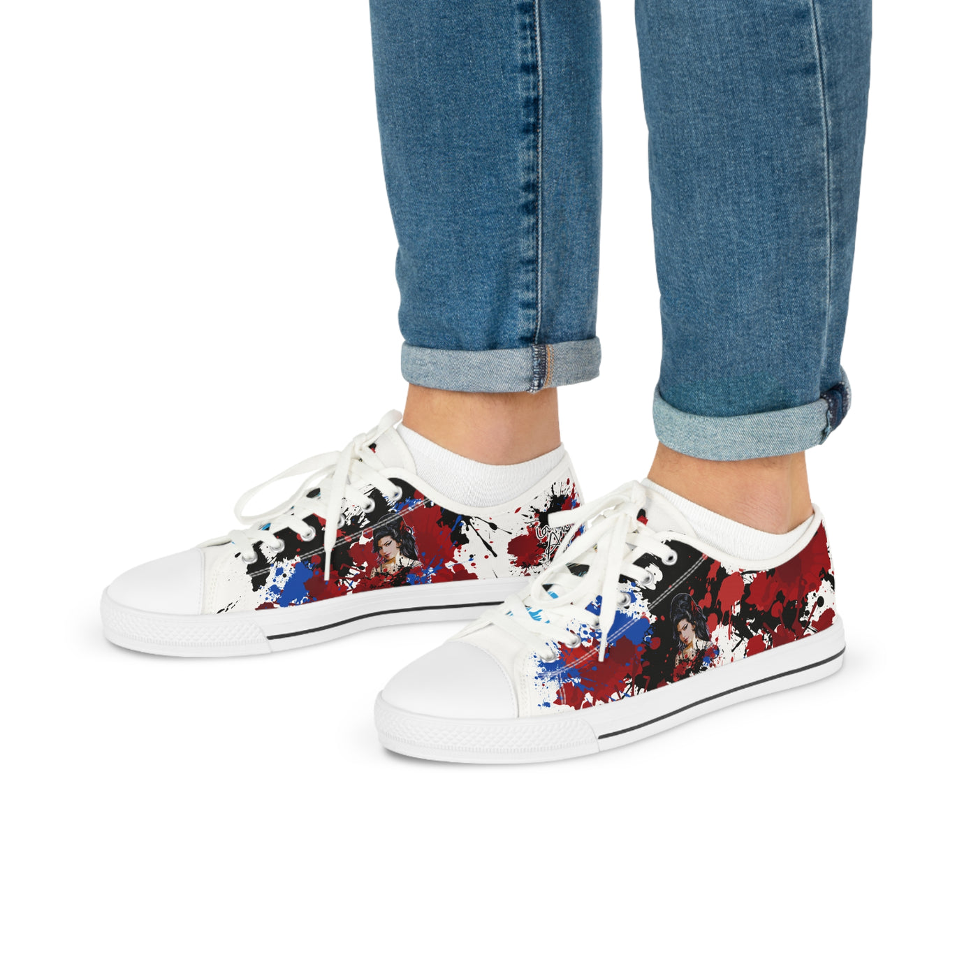 Amy Winehouse Top Sneakers - Stylish Casual Footwear