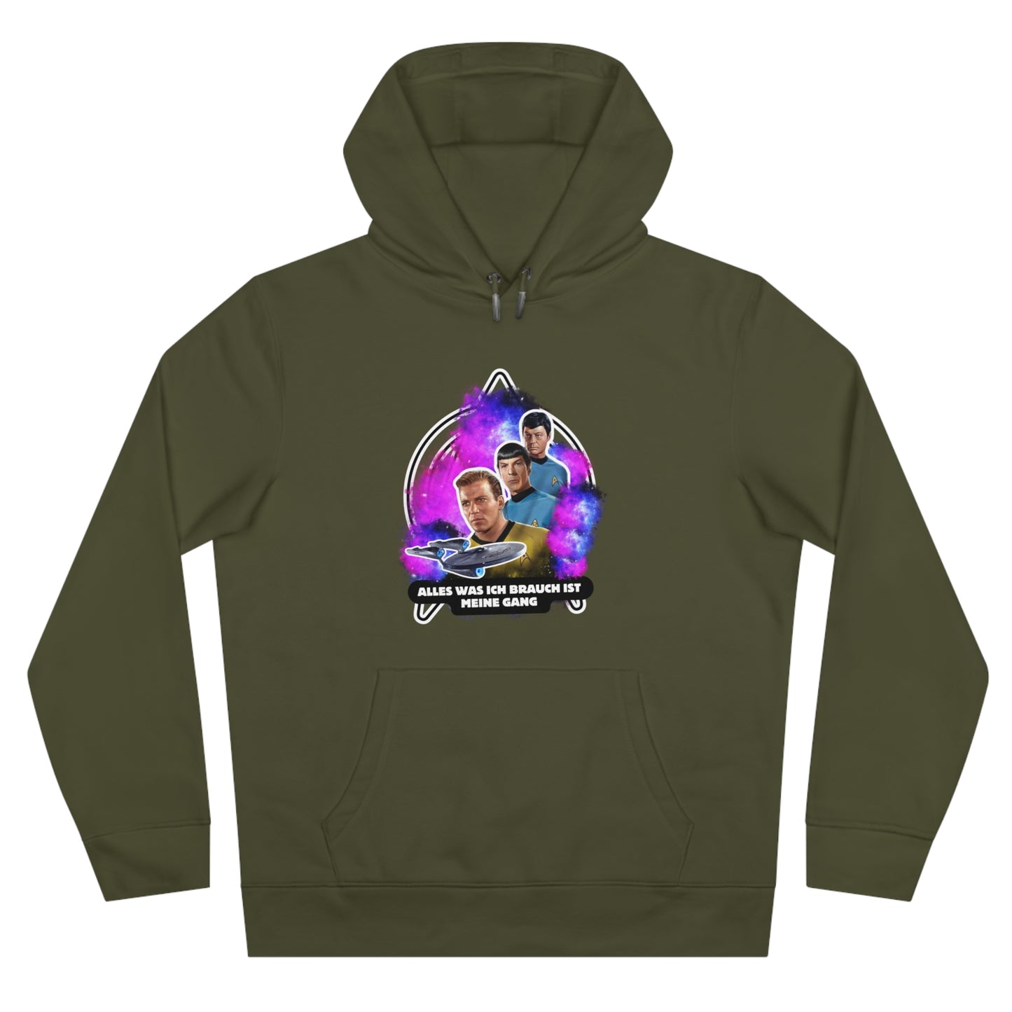 Hoodie Sweatshirt - Star Trek "All I need is my gang"